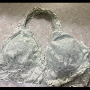 Lace aerie halter bralette, Size M